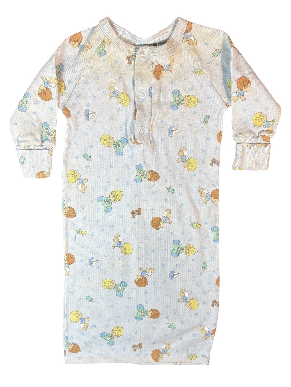 Vintage Precious Moments Baby Gown 0-3M Up To 12 Lbs